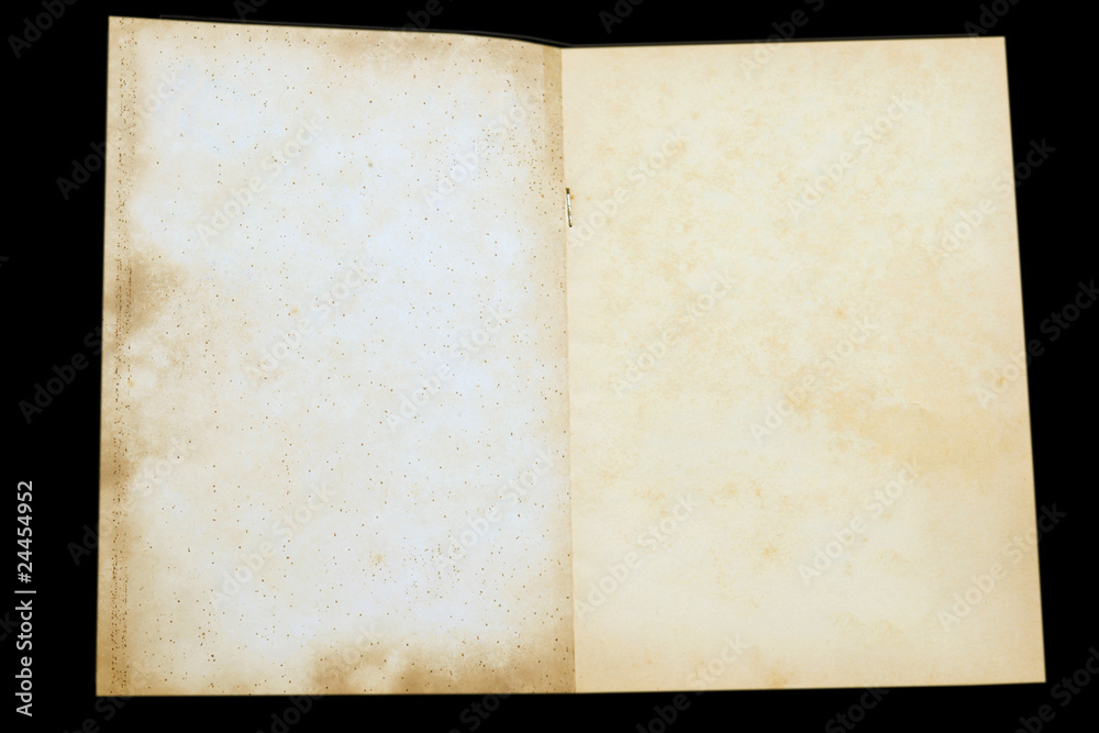 texture of old blank notebook