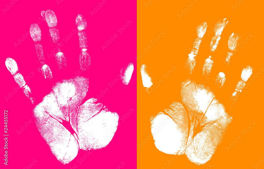 Hand print Hand print