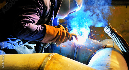 welding with mig-mag method photo