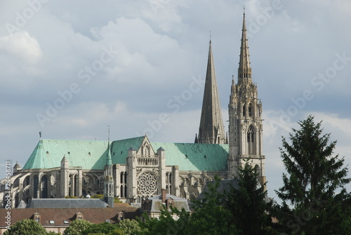 Obraz na płótnie cathédrale de Chartres 