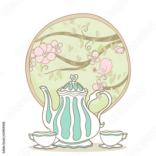 Oriental tea time