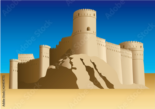 Nakhal Fort Muscat, Oman