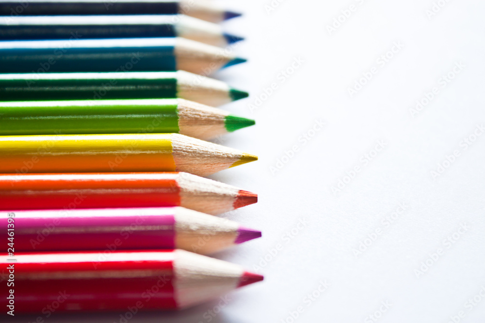 colored pencils