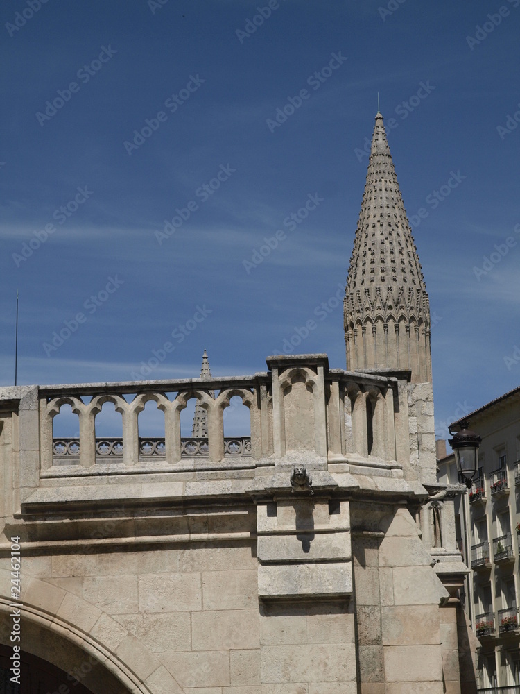 Naklejka premium Catedral de Burgos