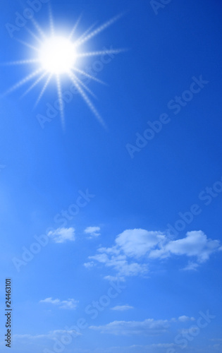 Sonne am Himmel