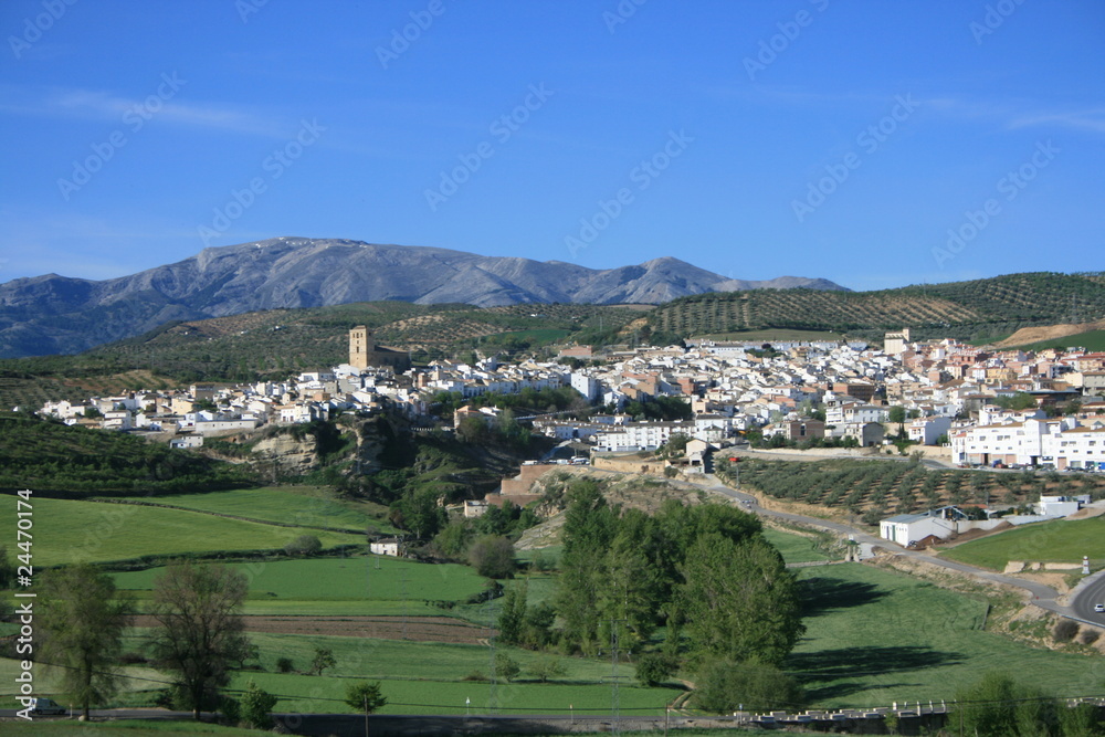 Panoramica de Alhama de Granada