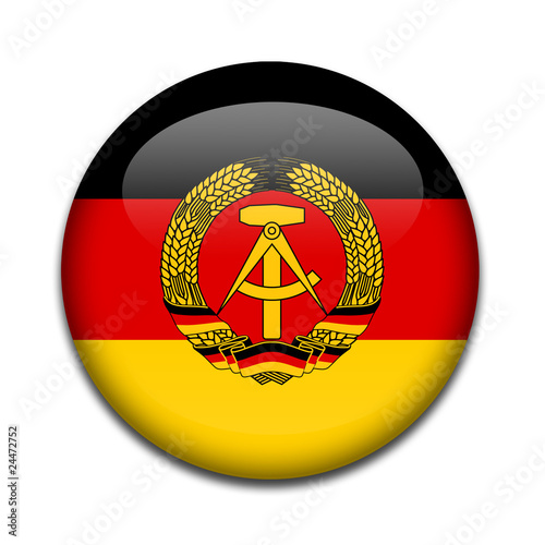 Chapa bandera Republica Democratica Alemania photo