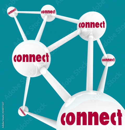 Connect - Linked Spheres in...