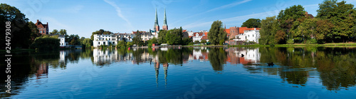 Panorama der Lübecker Altstadt