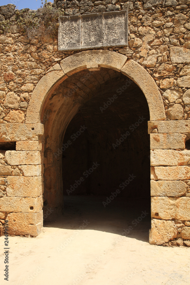Entrance to Assos Castle