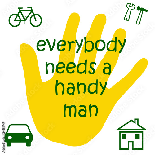 handyman sign