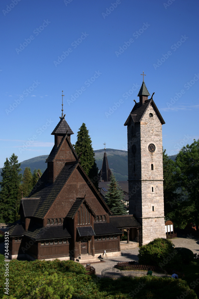 kaplica w górach