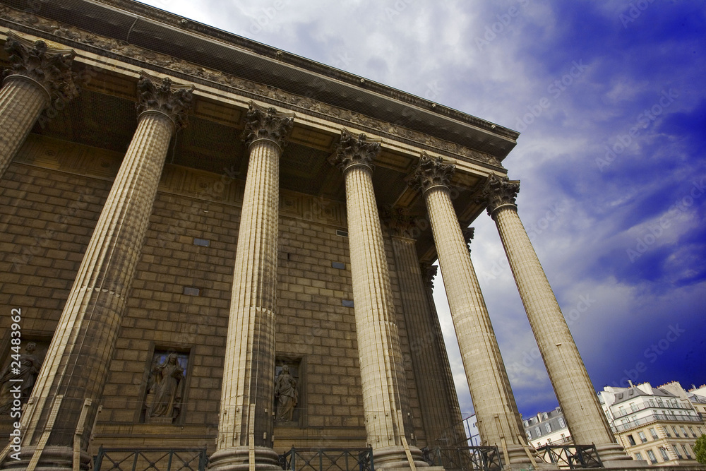 france; paris : église de la madeleine france; paris : église de la madeleine