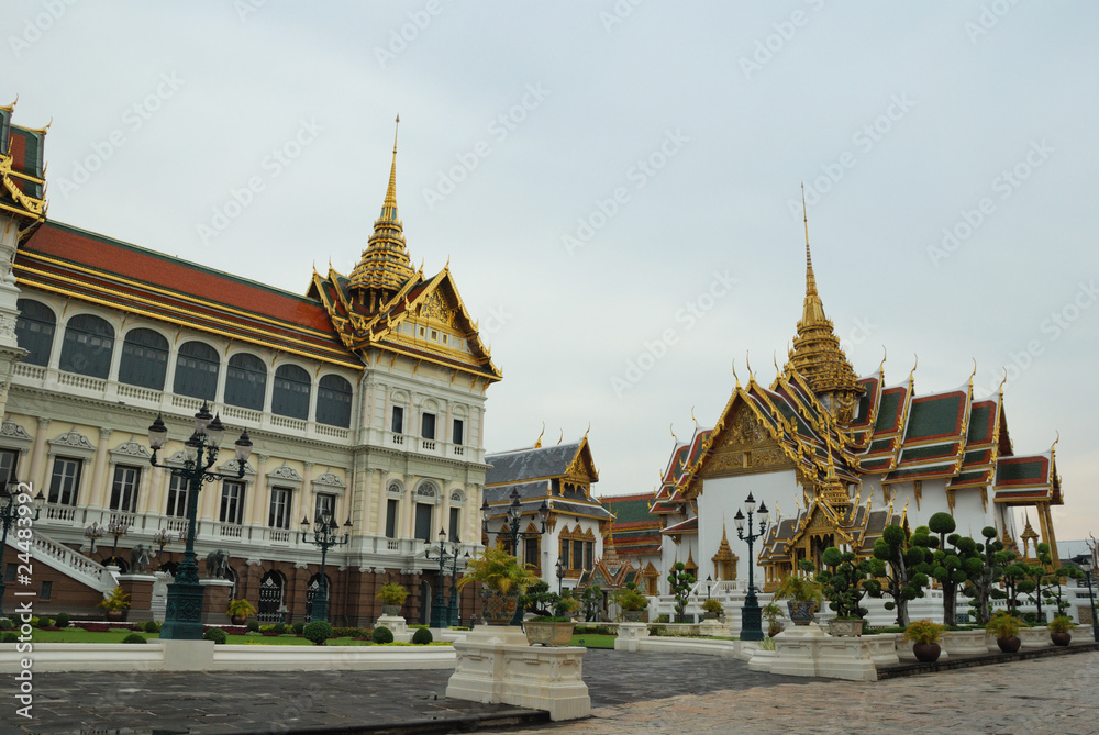 Naklejka premium Palace of prakaew temple.
