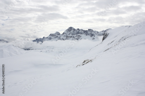 montaña en estacion de esqui de formigal, Pirineos