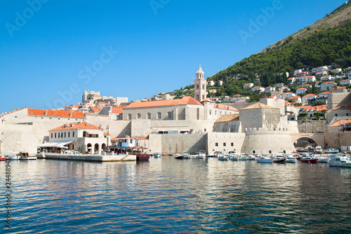 Wallpaper Mural Dubrovnik harbor and old town Torontodigital.ca