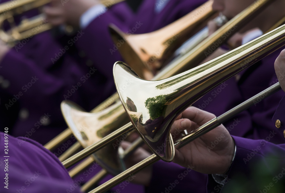 Fototapeta premium Trumpet Concert