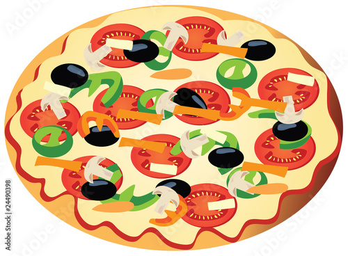 vegetarian pizza
