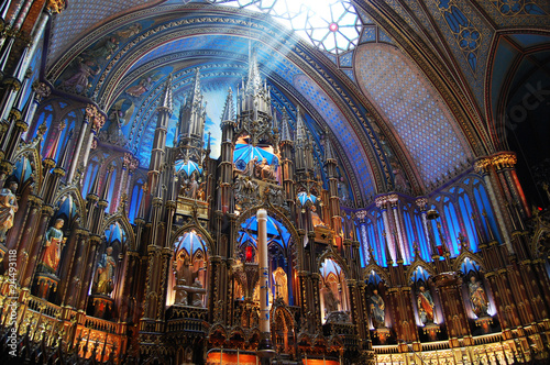 Photo Montreal Notre-Dame Basilica