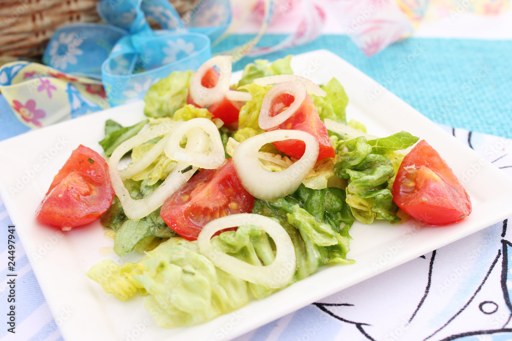 Frischer Salat Frischer Salat