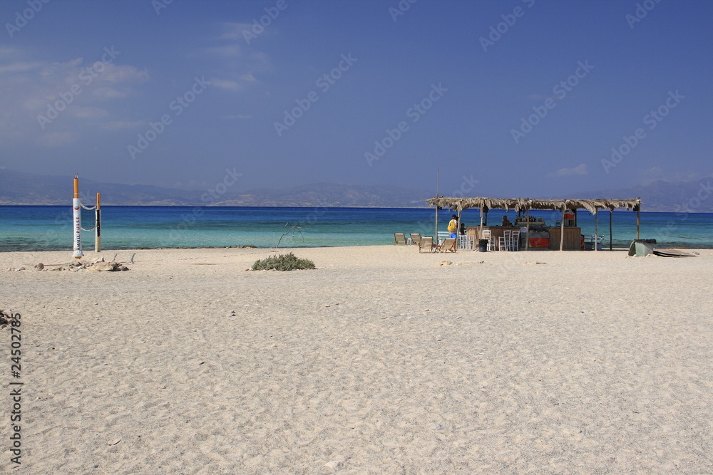 Obraz premium spiaggia krissi island