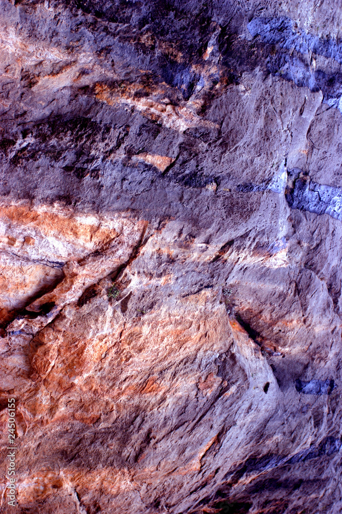 Colorful rock texture