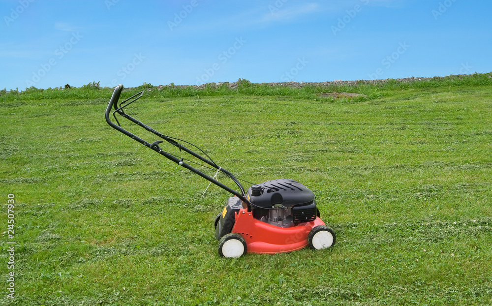 Fototapeta premium lawnmower