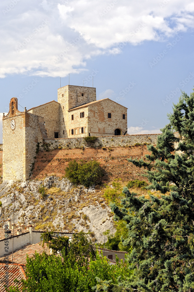Château de Malatesta et clocher, Verucchio