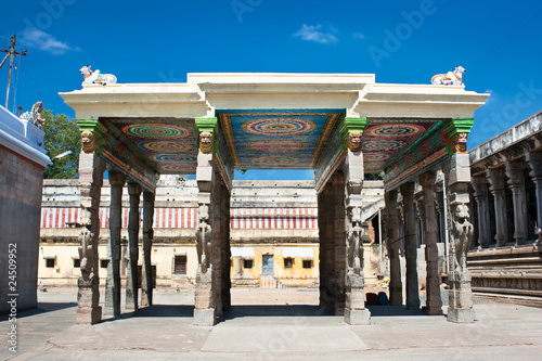 Φωτογραφία Inside of  Sri Meenakshi hindu temple in Madurai