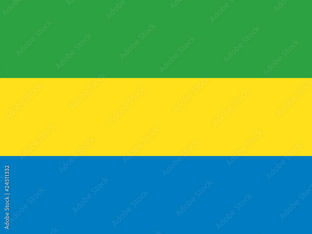 Drapeau du Gabon Drapeau du Gabon