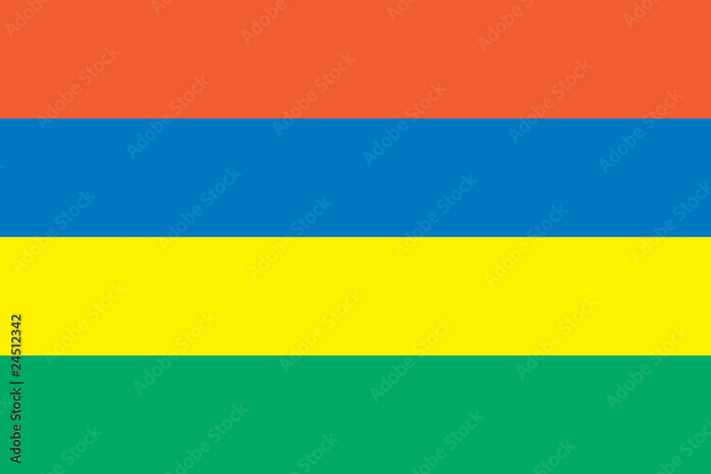 Drapeau de Maurice Drapeau de Maurice