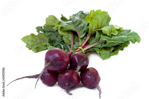 fresh bunch of beetroot