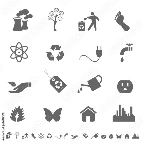 Eco symbols and icons