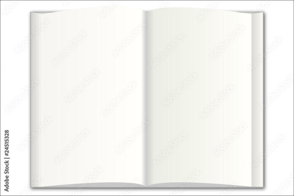 Vector Blank Book Vector Blank Book