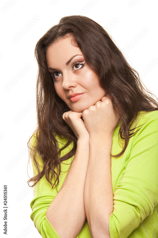 Portrait of a  young woman