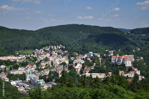 look at the spa of Karlovy Vary © miloushek374