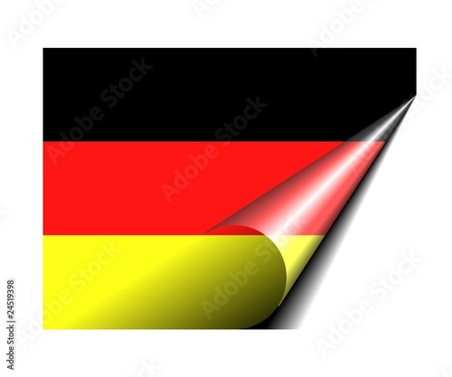 Free Download deutschland fahne aufgerollt - GFXLoad