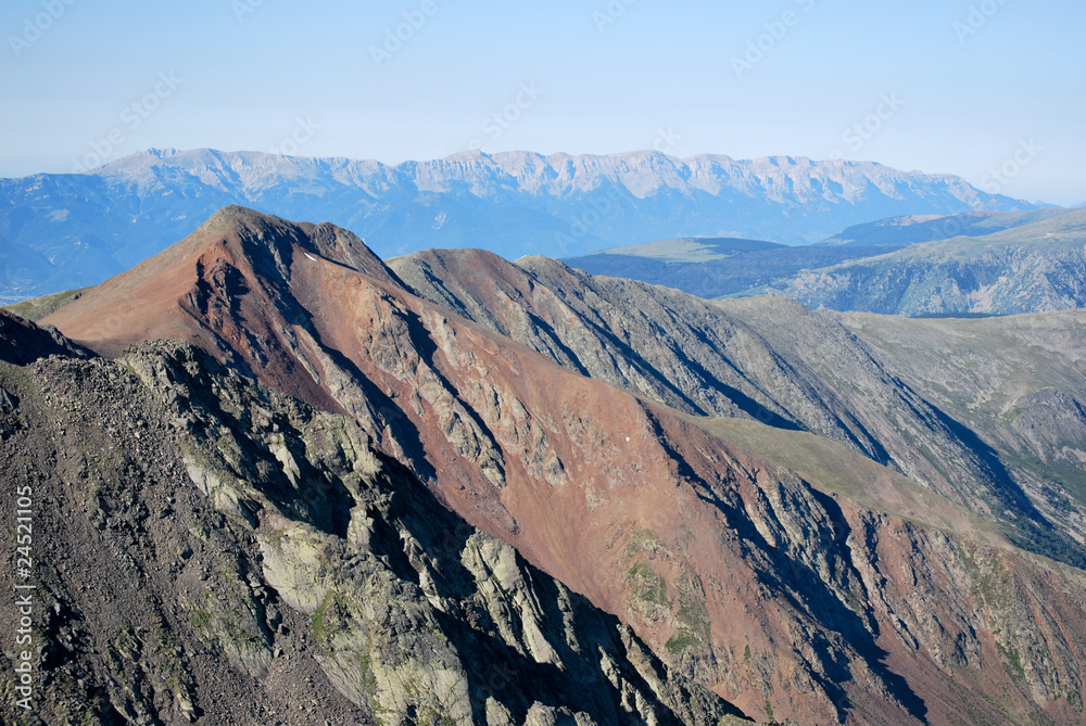 Pic de Col de Roig depuis le Carlit