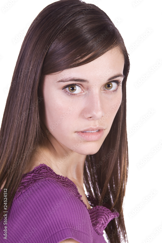 Close up of a Beautiful Girl Close up of a Beautiful Girl