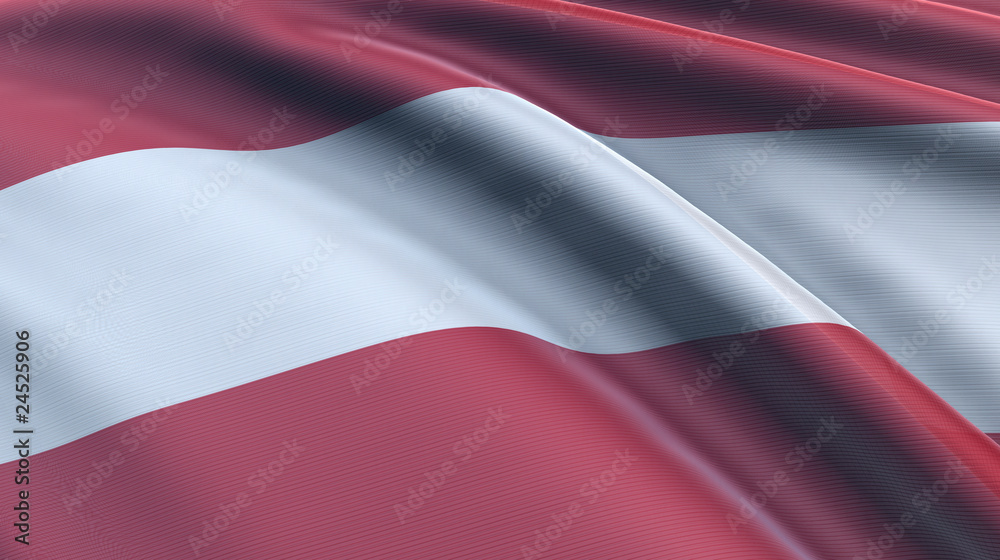 Naklejka premium Flagge Österreich