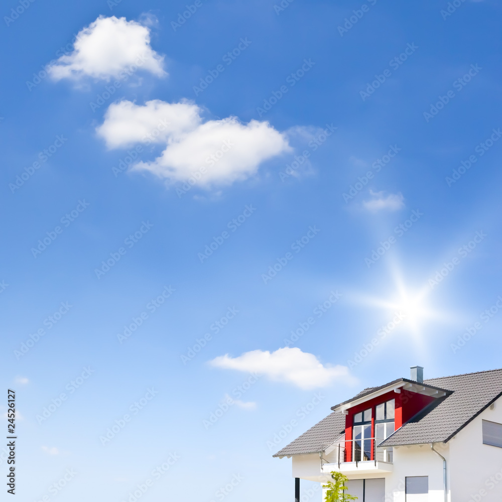 blue sky