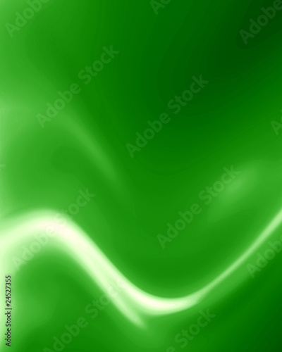 green background