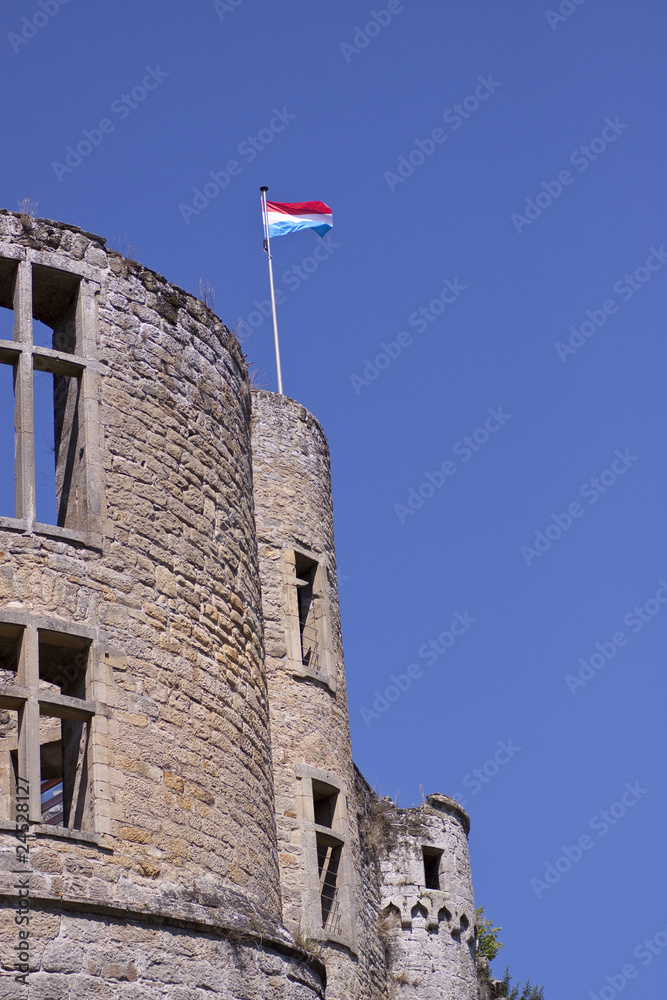 Ruine der Burg Beaufort in Luxemburg