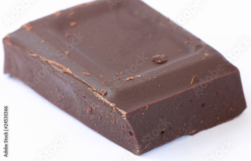 Foto piece black chocolate