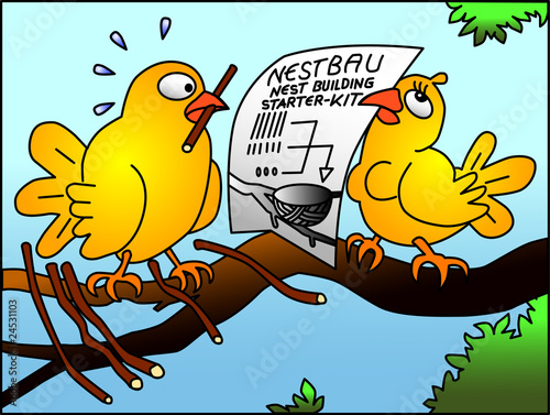 Nestbau