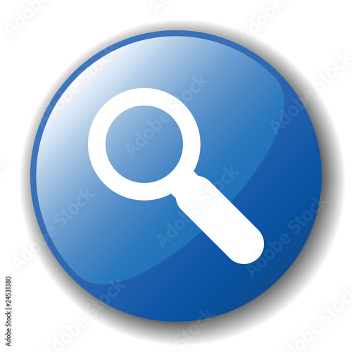 The dark blue button for a site web. A vector illustration, it i