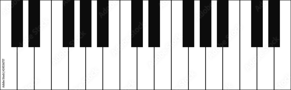 Fototapeta premium Klavier