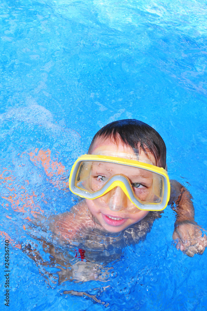 Naklejka premium Taucher