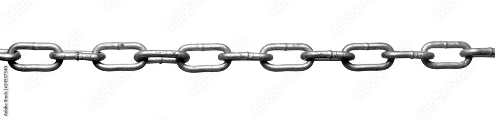 Fototapeta premium chain connection slavery strenght link