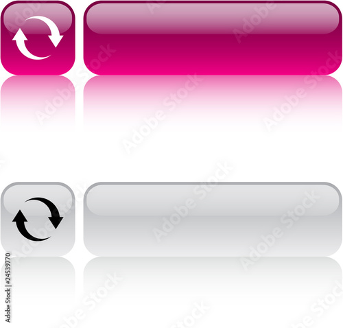 Refresh square button.